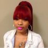 Minaj Pony Hairstyles With Arched Bangs (Photo 17 of 25)
