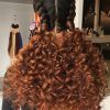 Asymmetrical Braids With Curly Pony (Photo 9 of 15)