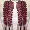Double-Braided Single Fishtail Braid Hairstyles (Photo 24 of 25)