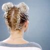 Braided Space Buns Updo Hairstyles (Photo 15 of 25)