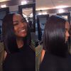Blunt Wavy Bob Hairstyles With Center Part (Photo 11 of 25)