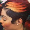 Short Hairstyles With Color For Black Women (Photo 18 of 25)