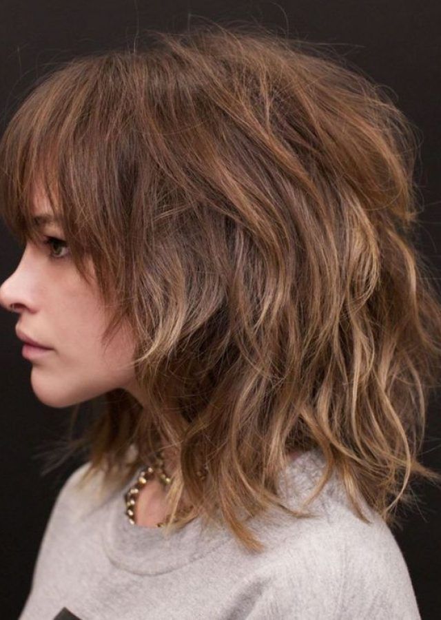 18 Best Collection of Shaggy Mid-length Hair with Massive Bangs
