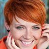 Black Choppy Pixie Hairstyles With Red Bangs (Photo 7 of 25)