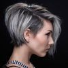 Silver Side-Parted Pixie Bob Haircuts (Photo 3 of 25)