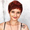Black Choppy Pixie Hairstyles With Red Bangs (Photo 6 of 25)