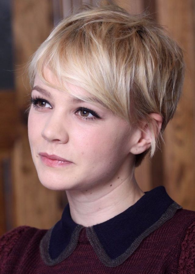 15 Photos Pixie Hairstyles with Long Side Swept Bangs
