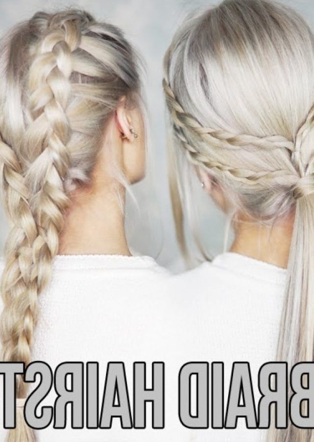The Best Plaits Hairstyles Youtube