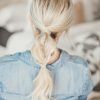 Low Twisted Flip-In Ponytail Hairstyles (Photo 23 of 25)