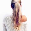 Honey Blonde Fishtail Look Ponytail Hairstyles (Photo 13 of 25)