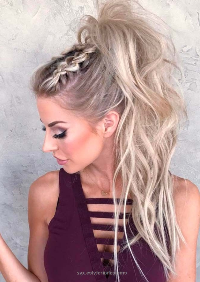 25 Ideas of Ponytail Hairstyles with a Braided Element