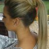 Twisted And Pinned Blonde Ponytails (Photo 13 of 25)
