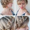 Halo Braided Hairstyles With Bangs (Photo 25 of 25)