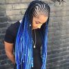 Blue And Black Cornrows Braid Hairstyles (Photo 24 of 25)