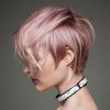 Edgy Textured Pixie Haircuts With Rose Gold Color (Photo 10 of 25)