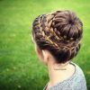 Double-Crown Updo Braided Hairstyles (Photo 12 of 25)