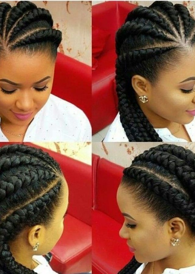 The 15 Best Collection of Thick Cornrows Hairstyles