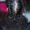 Reverse French Braids Ponytail Hairstyles With Chocolate Coils (Photo 7 of 25)