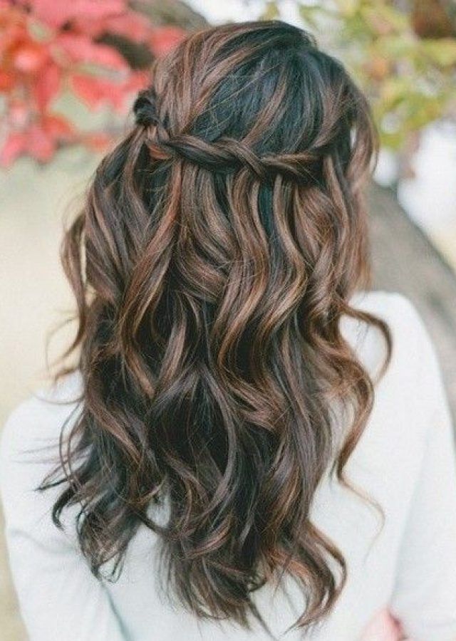 Top 25 of Cascading Waves Prom Hairstyles for Long Hair