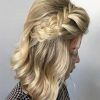Diagonal Braid And Loose Bun Hairstyles For Prom (Photo 7 of 25)