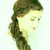 Brunette Ponytail Hairstyles With Braided Bangs (Photo 13 of 25)