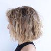 Beach Wave Bob Hairstyles With Highlights (Photo 21 of 25)