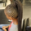 Cornrows Hairstyles For Long Ponytail (Photo 3 of 25)