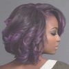 Purple And Black Medium Hairstyles (Photo 5 of 15)