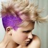 Lavender Ombre Mohawk Hairstyles (Photo 7 of 25)