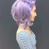 25 Best Purple Medium Hairstyles
