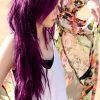Purple Long Hairstyles (Photo 19 of 25)