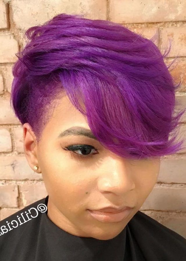  Best 25+ of Purple and Black Short Hairstyles