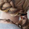 Long Pony Hairstyles With A Side Braid (Photo 12 of 25)