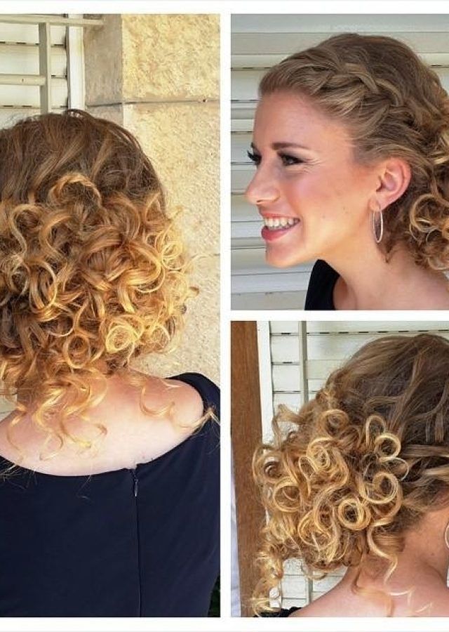 15 Best Collection of Quick Updo Hairstyles for Curly Hair