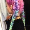 Extra-Long Blue Rainbow Braids Hairstyles (Photo 11 of 15)