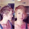 Asymmetrical Pixie Hairstyles With Pops Of Color (Photo 2 of 25)