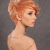 Wavy Asymmetrical Pixie Haircuts With Pastel Red (Photo 13 of 26)