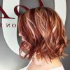 Short Haircuts With Red And Blonde Highlights (Photo 9 of 25)