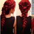 15 Photos Red Braided Hairstyles
