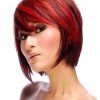 Bright Red Short Hairstyles (Photo 4 of 25)