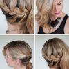 Side-Swept Braid Updo Hairstyles (Photo 25 of 25)