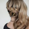 Side Swept Brunette Waves Hairstyles For Prom (Photo 13 of 25)