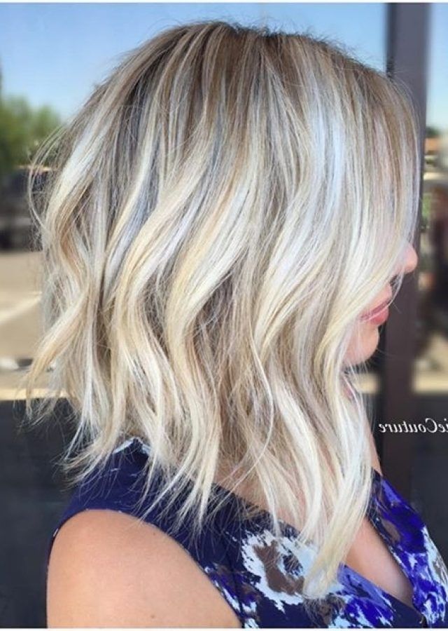 25 Collection of Messy Blonde Lob Hairstyles