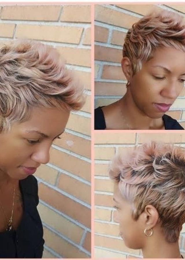 25 the Best Rose Gold Pixie Hairstyles