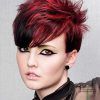 Red And Black Short Hairstyles (Photo 3 of 25)