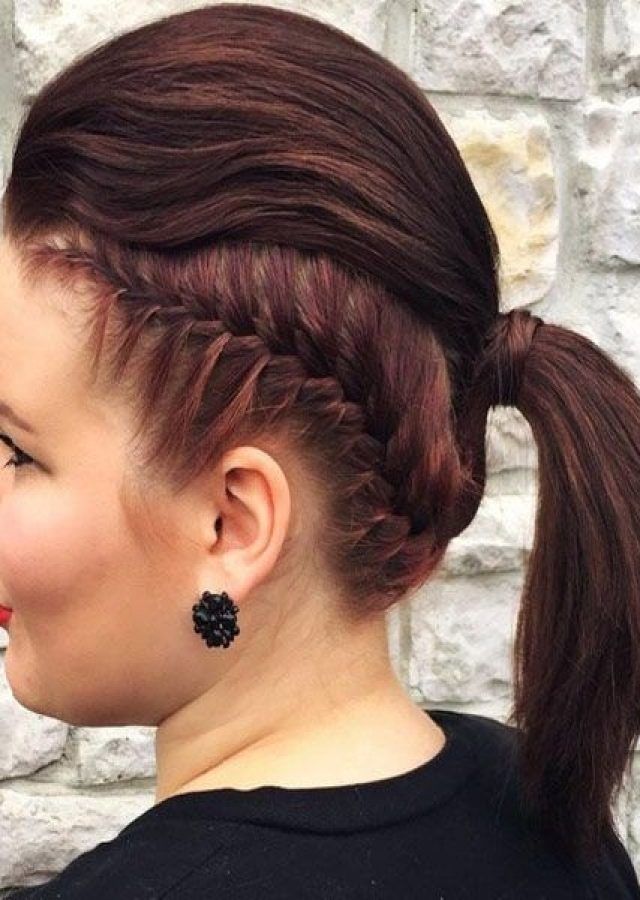 The 15 Best Collection of Sculptural Punky Ponytail Braids