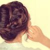 Quick Messy Bun Updo Hairstyles (Photo 4 of 15)