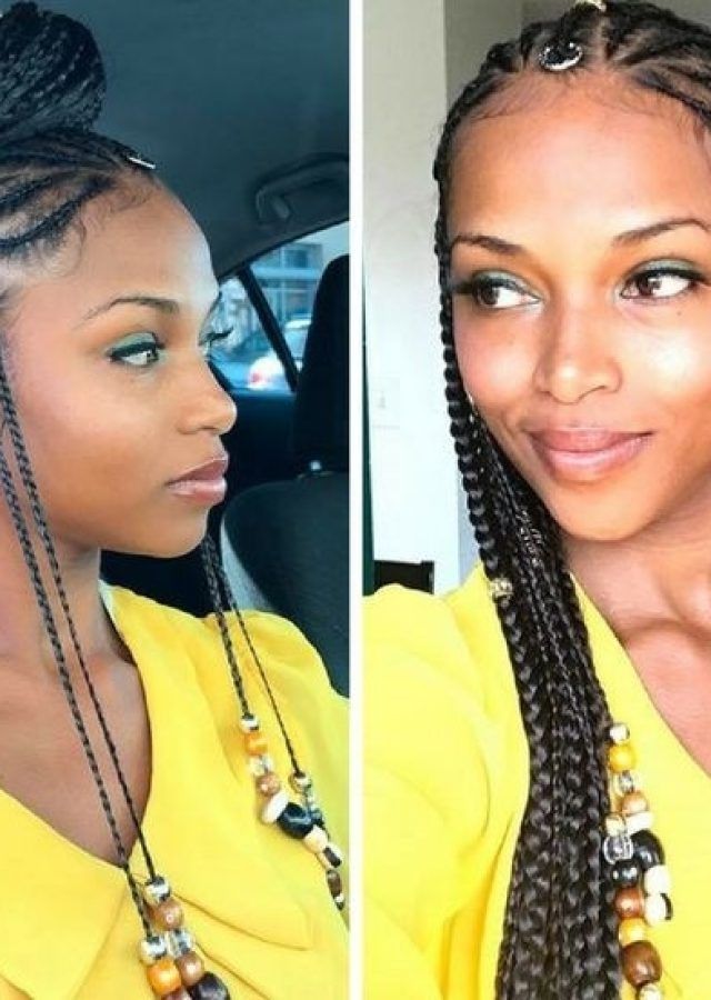 15 the Best Cornrows Hairstyles with Beads