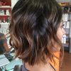 Sexy Tousled Wavy Bob For Brunettes (Photo 17 of 25)