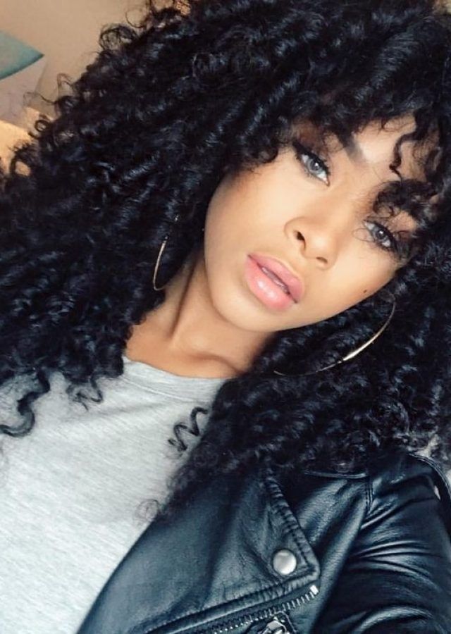 15 Inspirations Curly Hairstyle with Crochet Braids